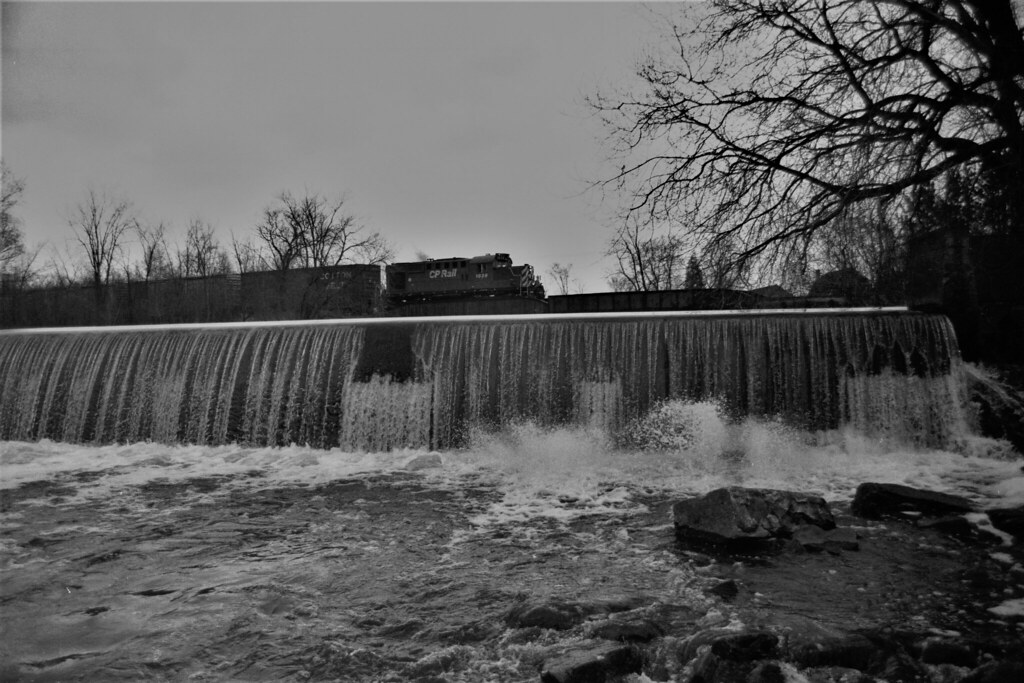 Roxton Falls While yours truly was up in the cab of the CP… Flickr