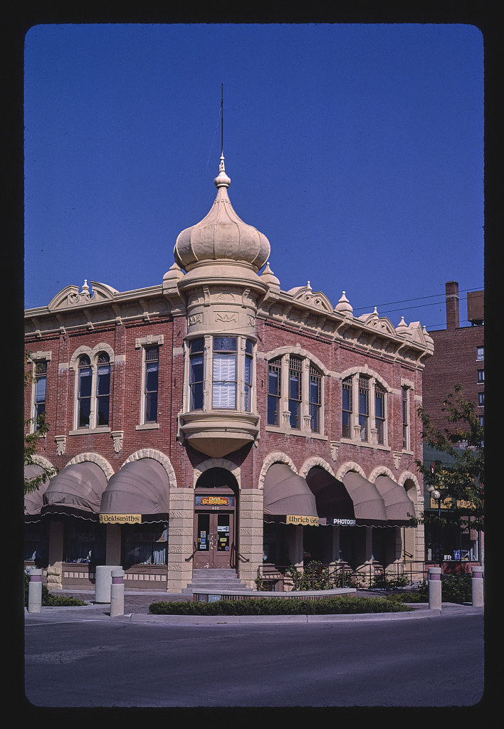 Buell Building, overall diagonal view, 6th & St. Joseph, Rapid City