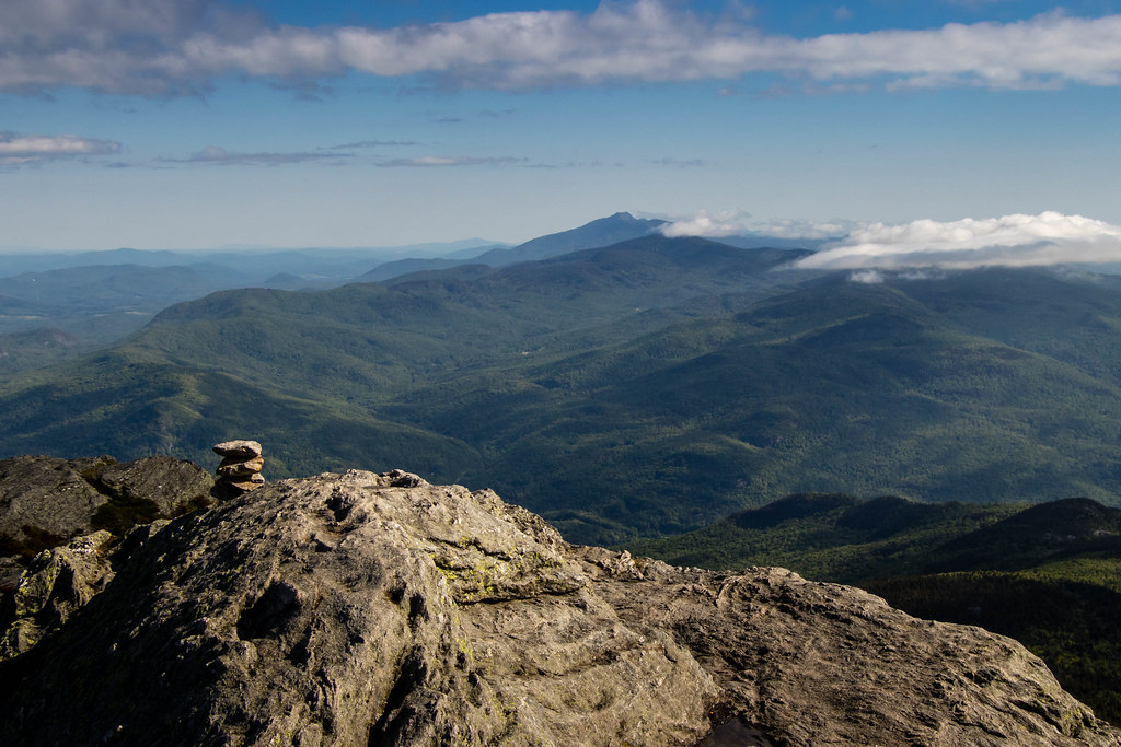 Mt. Mansfield from Camel's Hump Duxbury, VT Sue Swindell Flickr