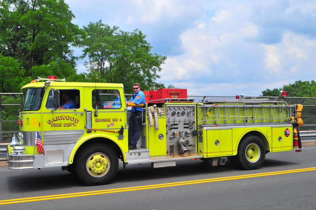 Garwood Fire Department Engine 4 1973 Hahn Triborough Flickr