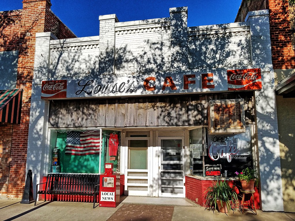 Louise's Cafe Eastland TX Kevin Stewart Flickr