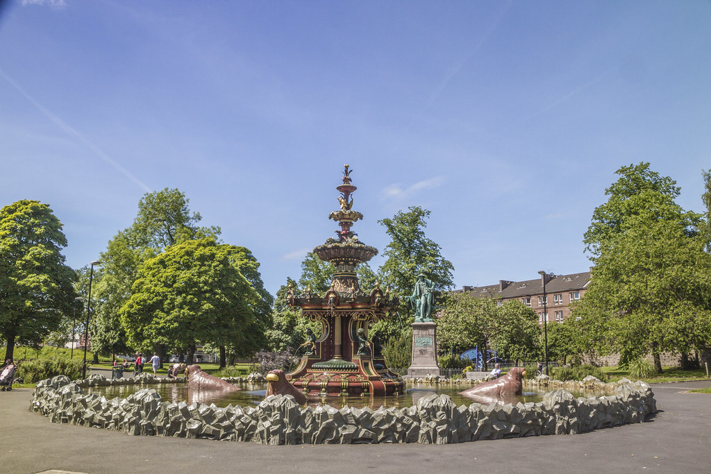 fountain gardens paisley the walrus fountain john Flickr