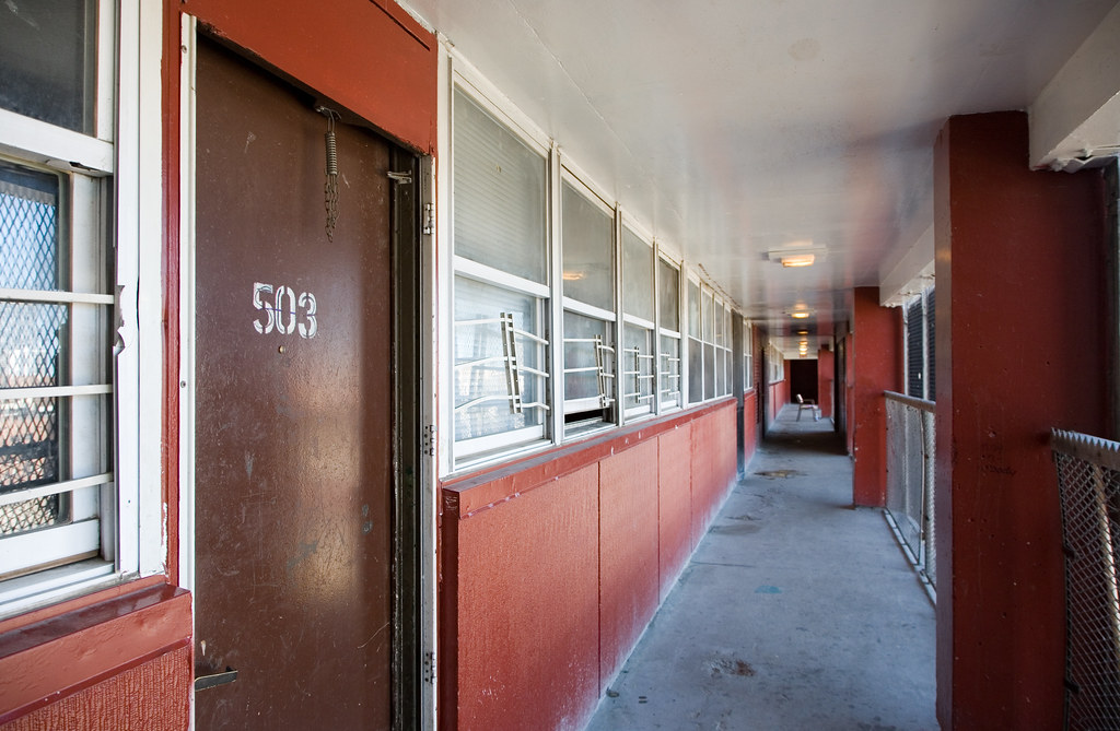 Corridor at Cabrini Green 6, 1230 N. Larrabee David Schalliol Flickr