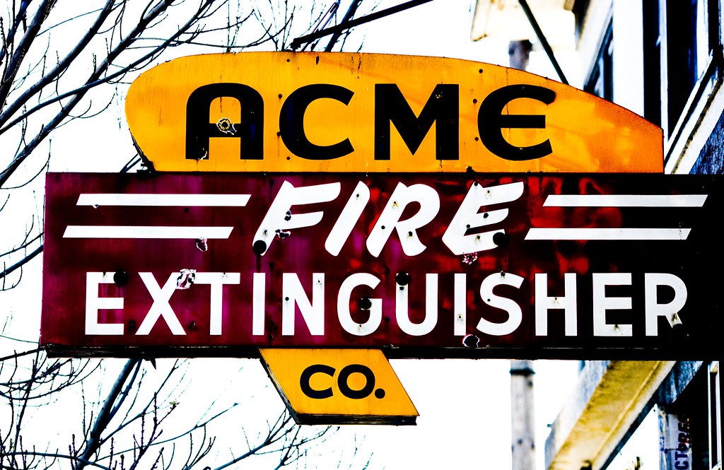 Acme Fire Extinguisher Company Thomas Hawk Flickr