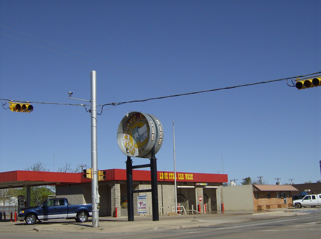 Levelland, Texas Lone Star Car Wash Try saying that fast t… Flickr