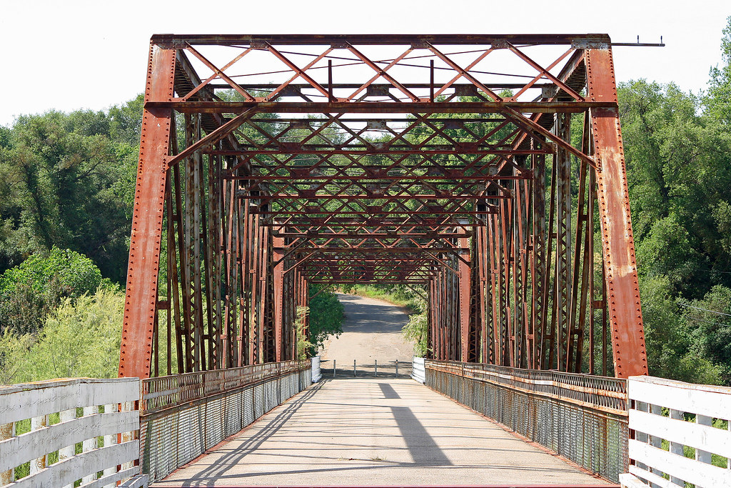 Old Bridge Near La Grange, CA. Frank Alcazar Flickr