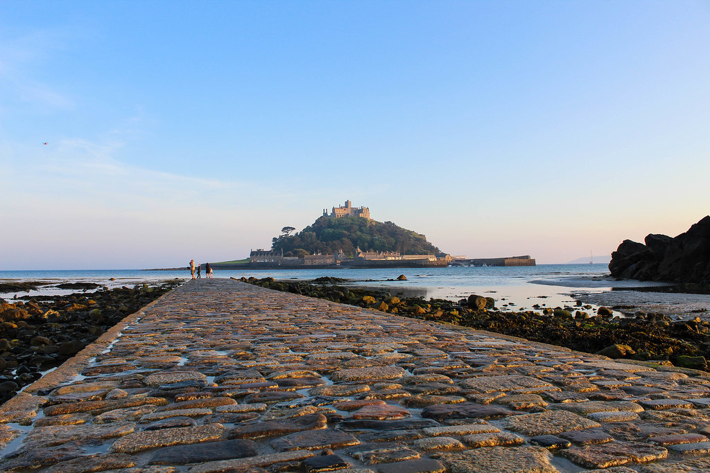St Michael's Mount Cornwall at Dusk The spectacular St… Flickr