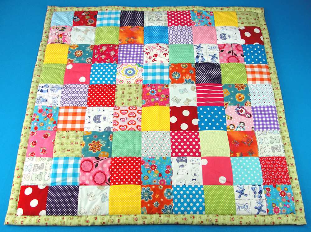 Baby Quilt (Baby Dekentje) * Handmade cotton baby quilt. … Flickr