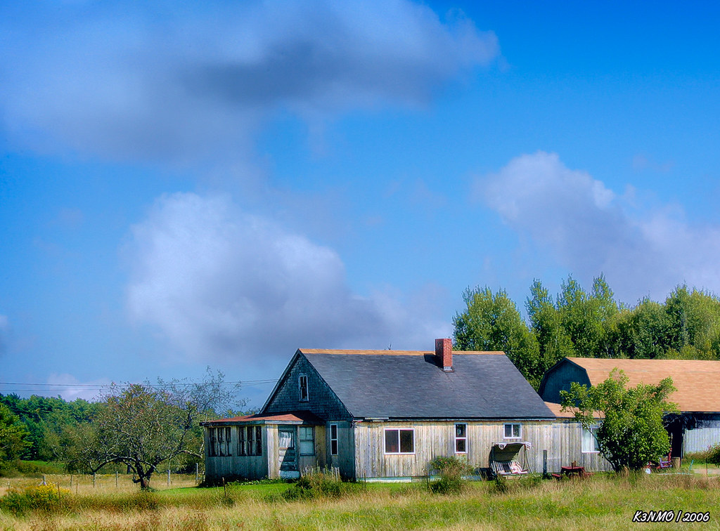 House & Barn in Northern Maine a photo on Flickriver