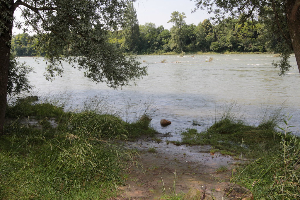Isteiner Schwellen ( Stromschnellen im Oberrhein am Rheink… Flickr