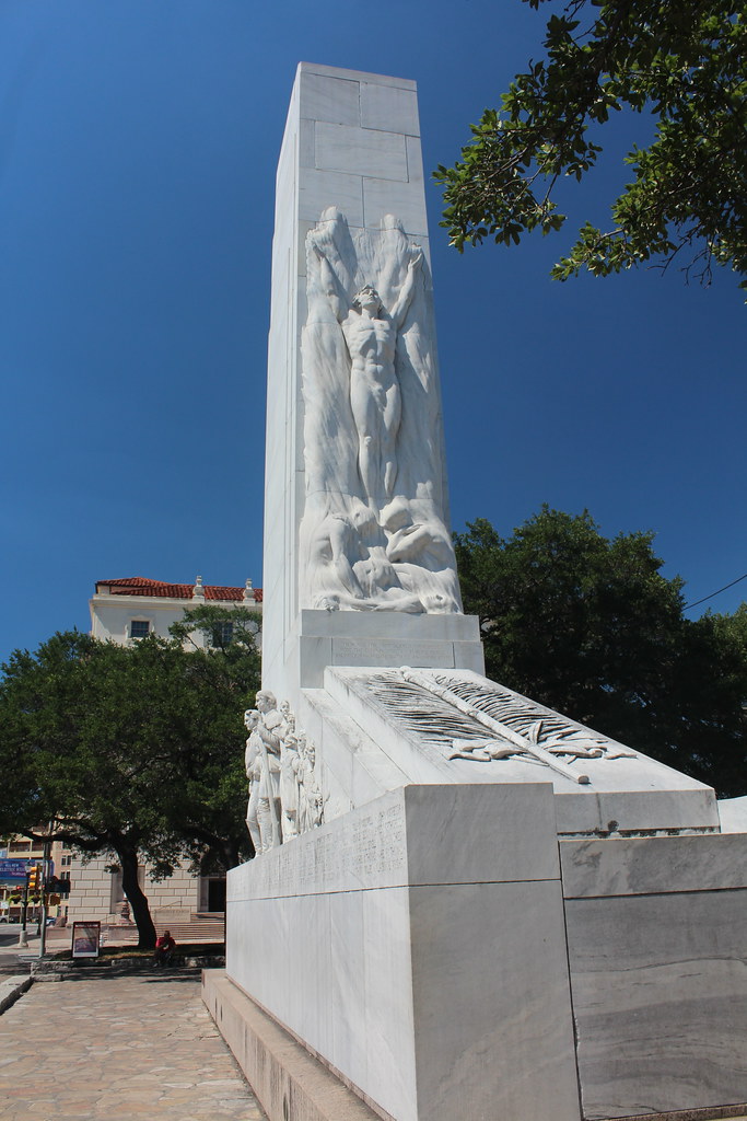 San Antonio Alamo Plaza Alamo Cenotaph The Alamo Cenota… Flickr