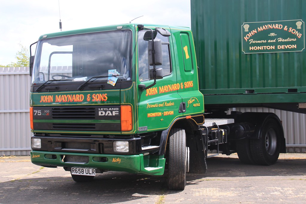 R658ULR John Maynard 1998 Leyland DAF 75.300 Devon Truck… Flickr