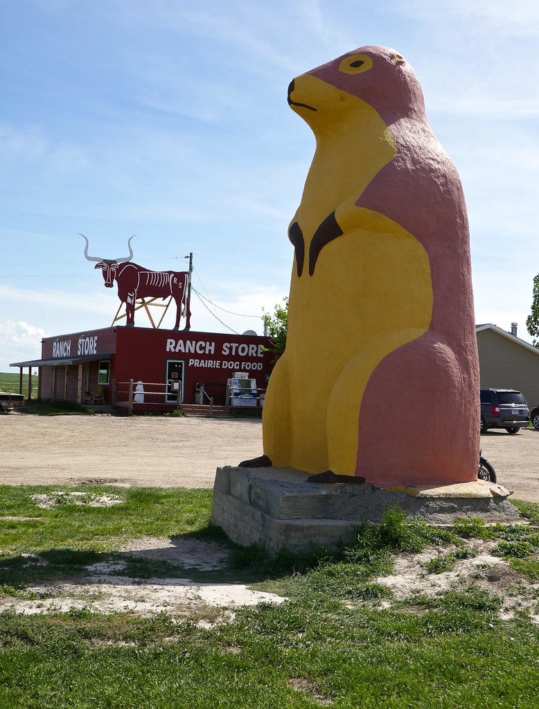 Robert's Prairie Dog Town, Badlands National Park Wall is … Flickr