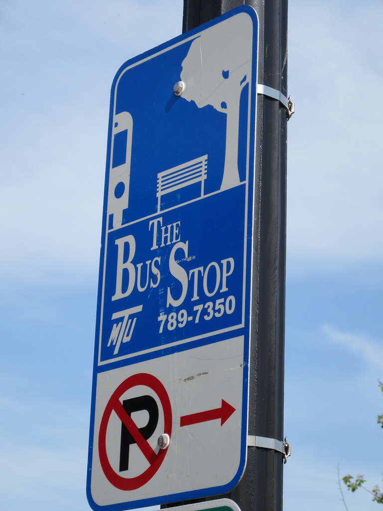 La Crosse MTU Bus Stop Sign … Flickr