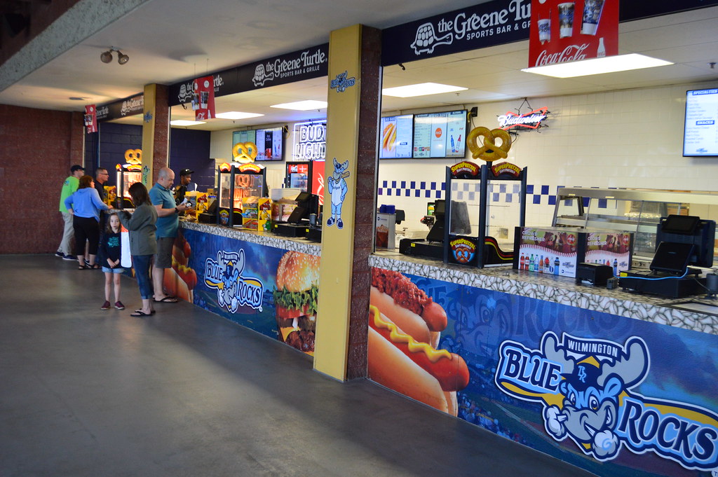 Snack Stand Wilmington Blue Rocks minor league baseball te… Flickr