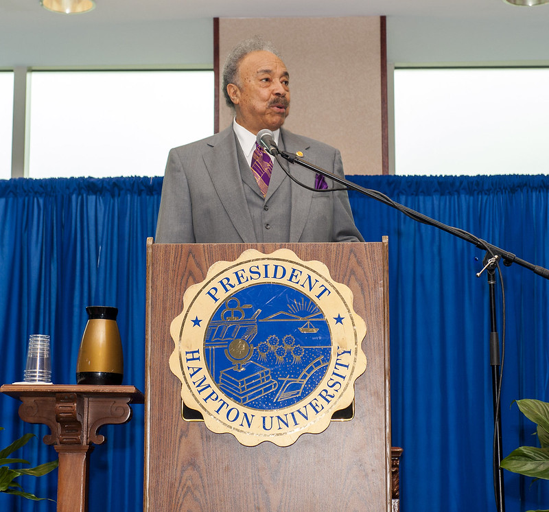 Hampton University President Dr. William R. Harvey Shares Leadership