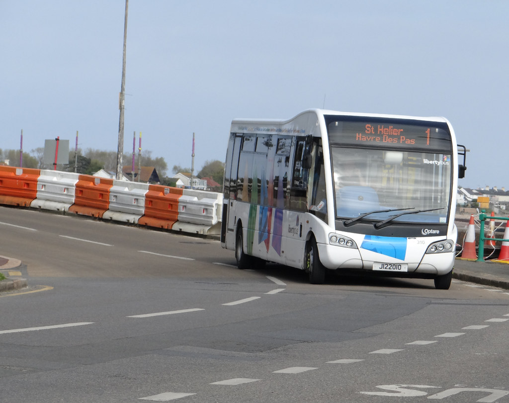 Libertybus 310 Seen at Le Hocq St Clement. 04/05/18 Coco the Jersey