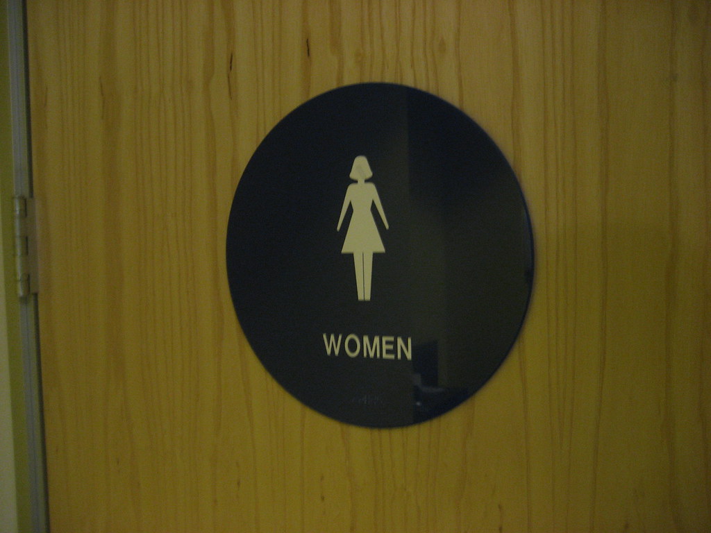 Women Restroom Sign