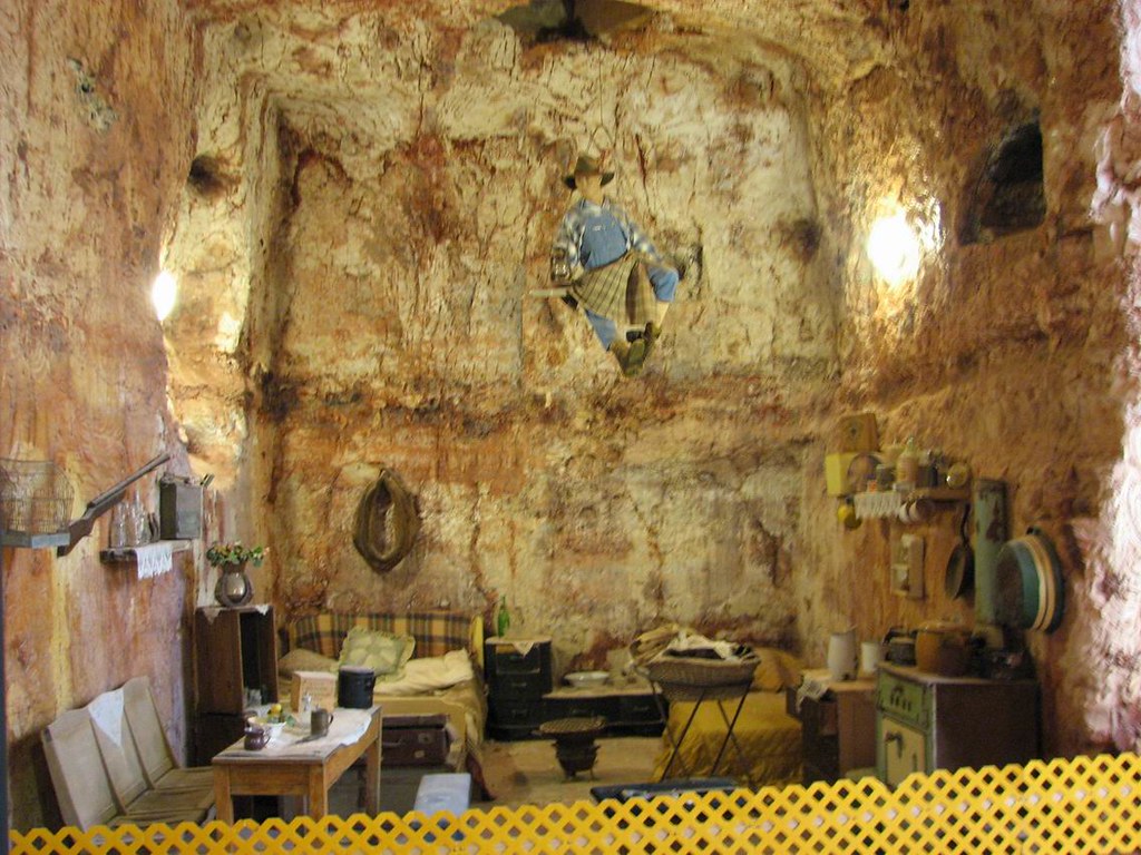 Coober Pedy Desert Cave Hotel Demo Underground House Flickr