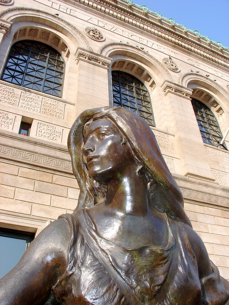 Art Sculpture at Boston Public Library "Art" by Bela Lyon … Flickr