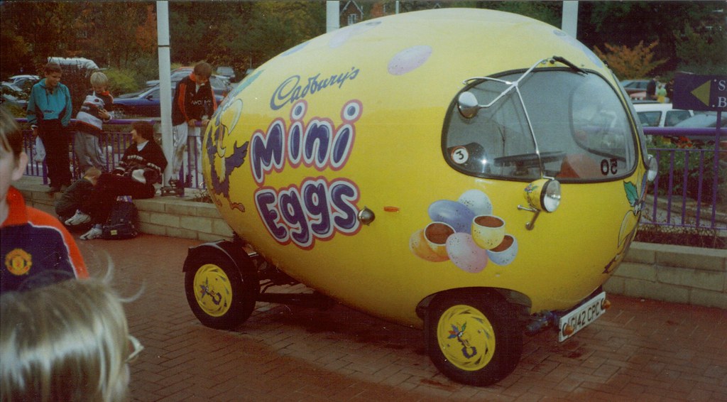 Cadbury's Mini Eggs Car Ronald John Saunders Flickr