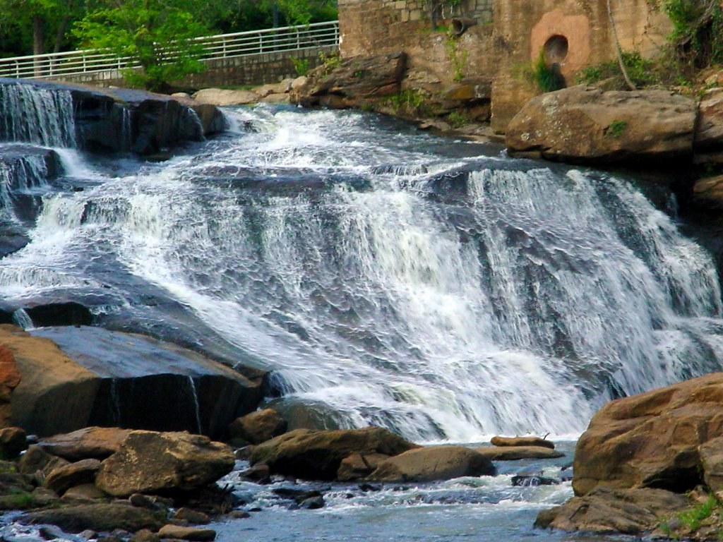 Waterfalls Reedy River Falls Historic Park Jason Trommetter Flickr