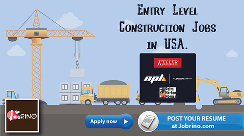Entry Level Construction Jobs in USA Search 15774 EntryLe… Flickr