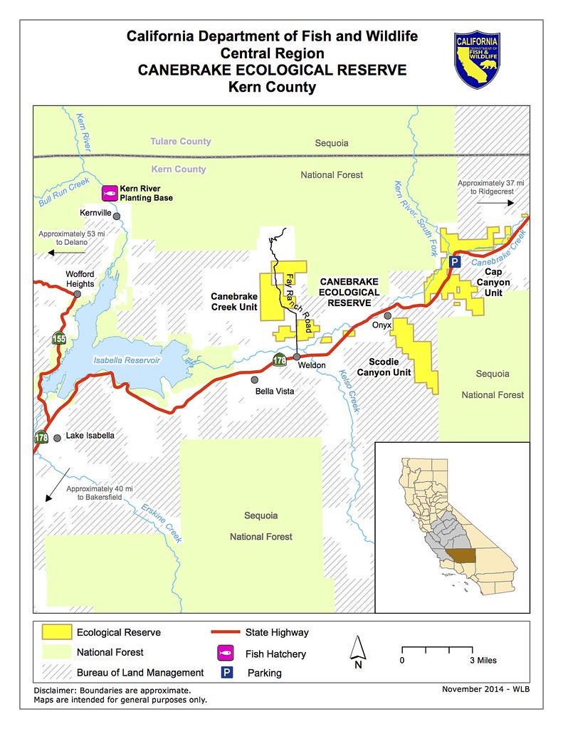 Canebrake Ecological Reserve, Kern County, CA Canebrake Ec… Flickr