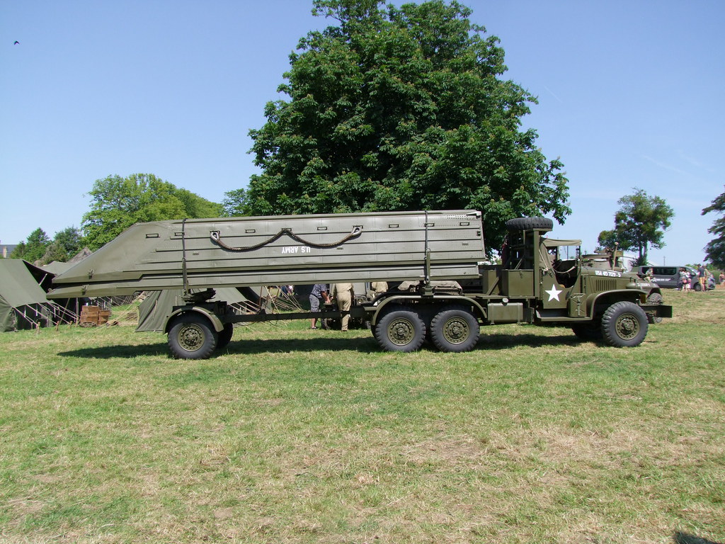 GMC CCKW353 Ponton bolster truck chrispit1955 Flickr