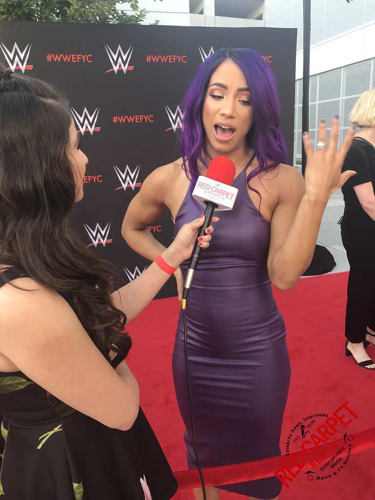 Sasha Banks at WWE FYC Event at the Television Academy IMG_7443 a