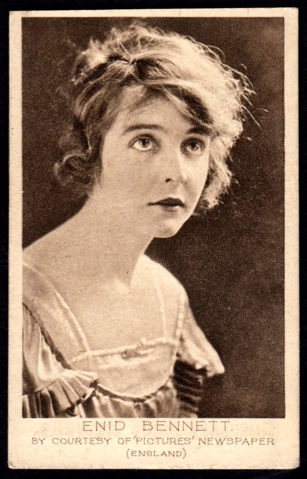 Cigarette Card Enid Bucktrout Cigarettes "Cinema… Flickr