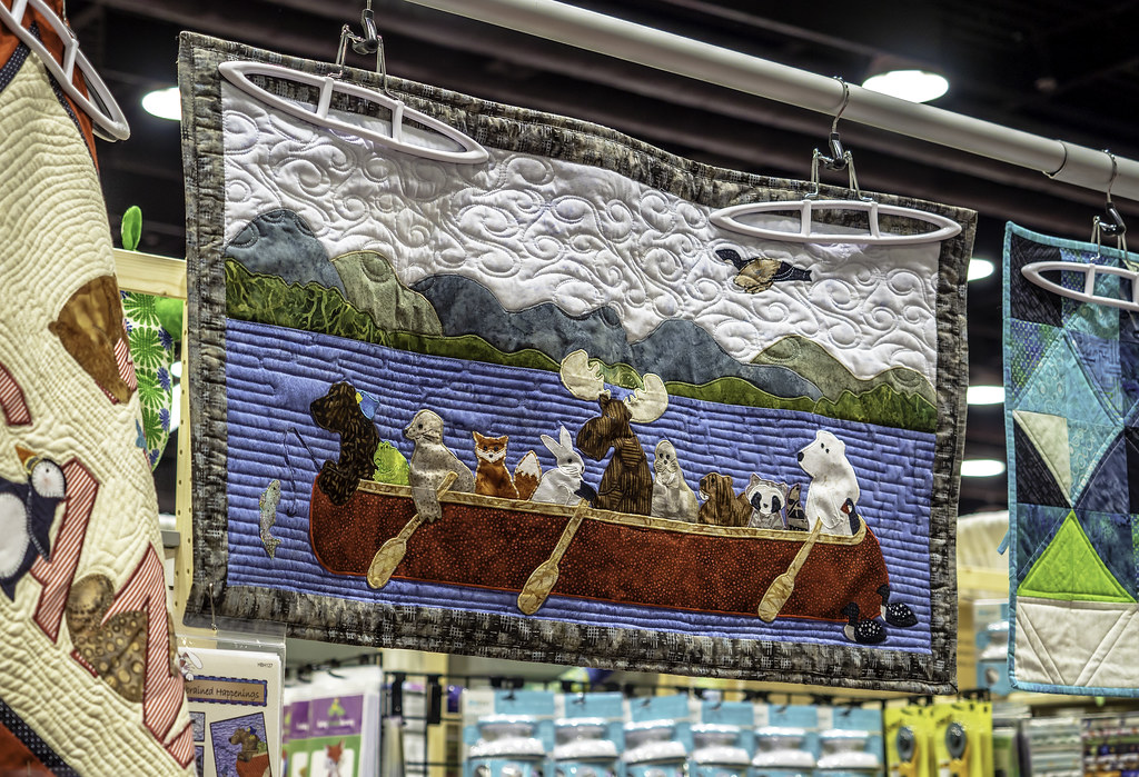 Quilt Canada Show Vancouver convention centre Tony Tomlin Flickr