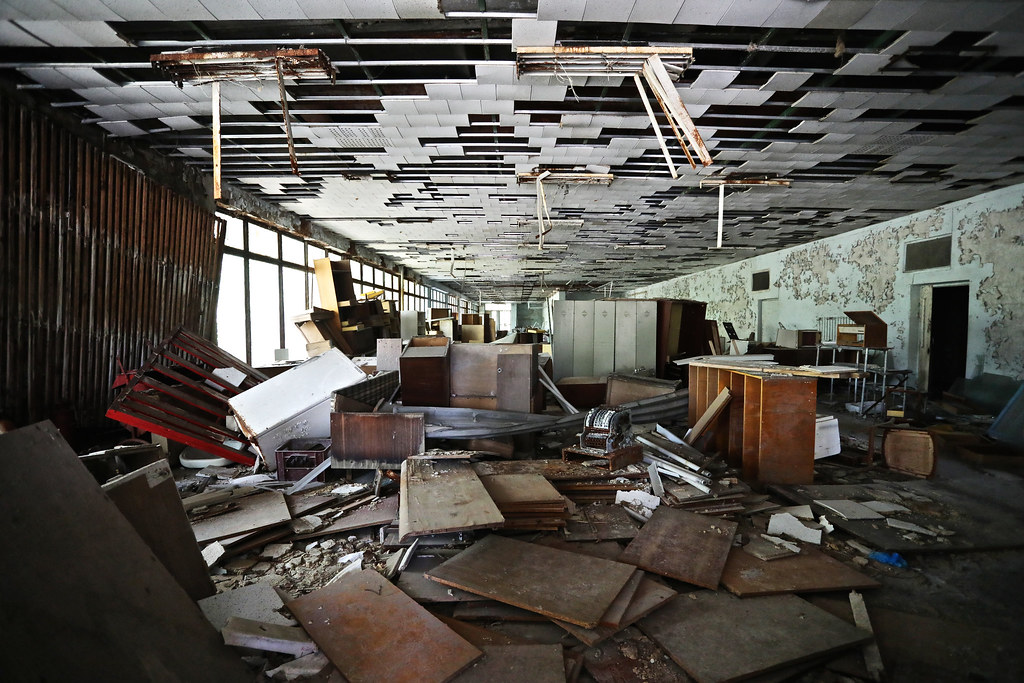 Abandoned Offices, Pripyat Abandoned Offices, Pripyat Flickr