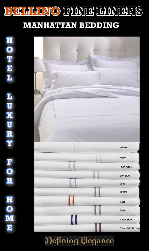 Bellino Manhattan Hotel Bedding Collection Manhattan Hotel… Flickr