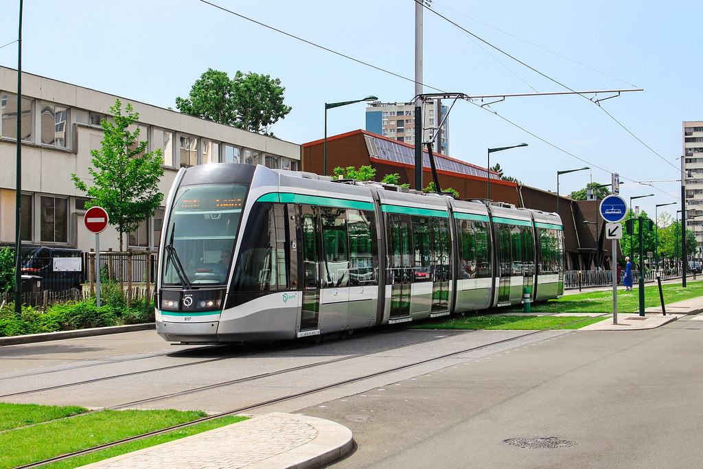 RATP Alstom Citadis 302 817 T8 → SaintDenis Porte d… Flickr