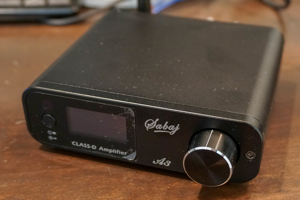 Sabaj A3 80Wx2 デジタルパワーアンプ Bluetooth 4.2 ハイファイクラス D AMP USB