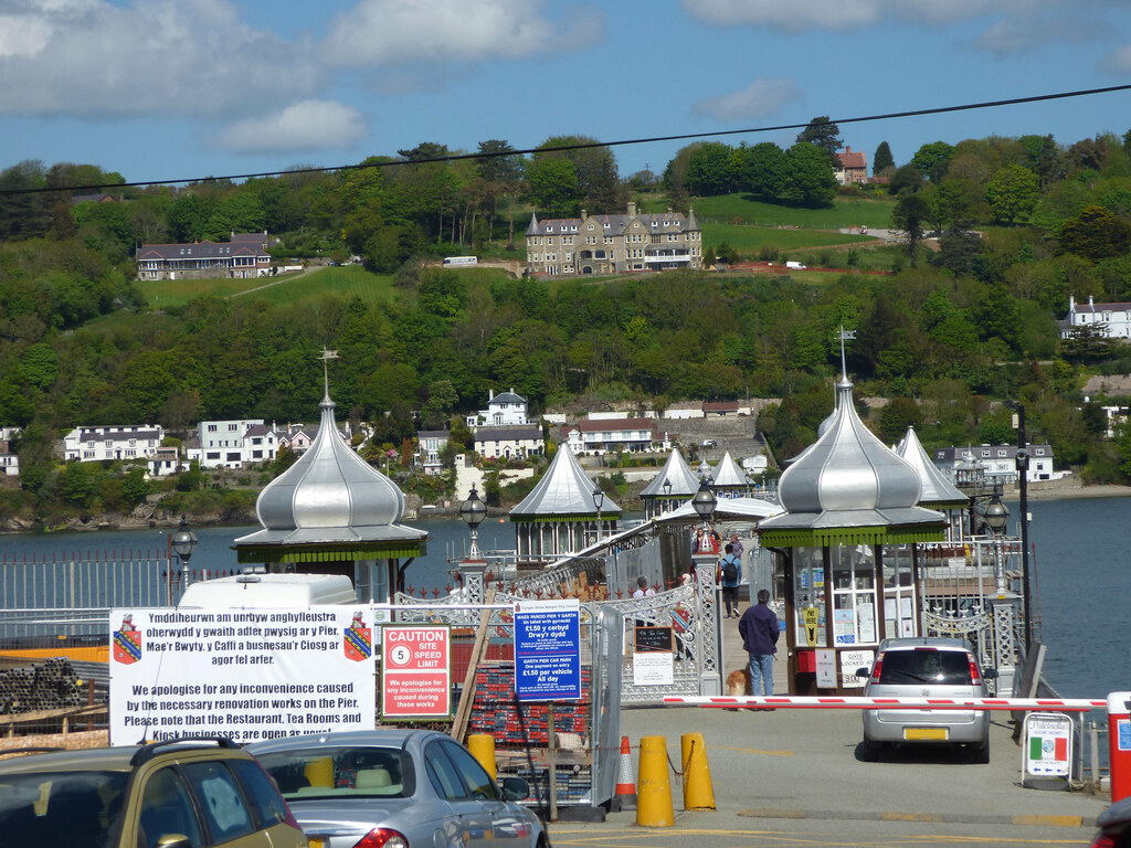 Garth Pier Bangor A visit to Bangor Pier also known as t… Flickr