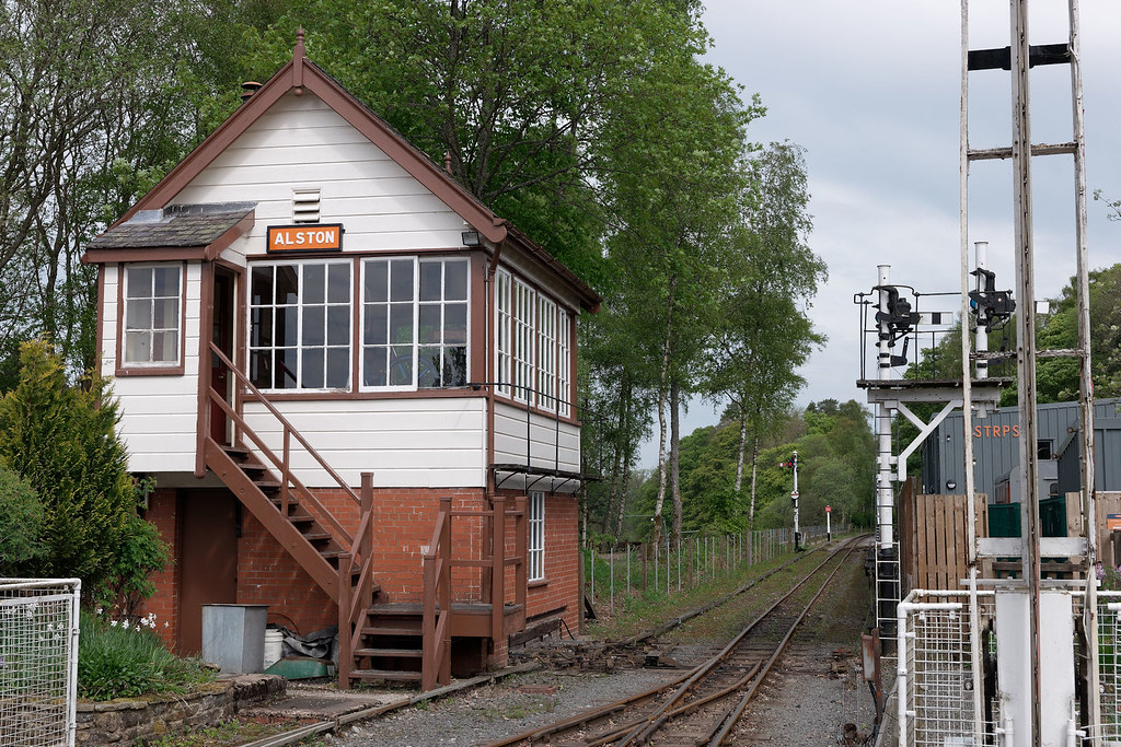 Alston station, 2018 (2) Looking north towards Haltwhistle… Flickr