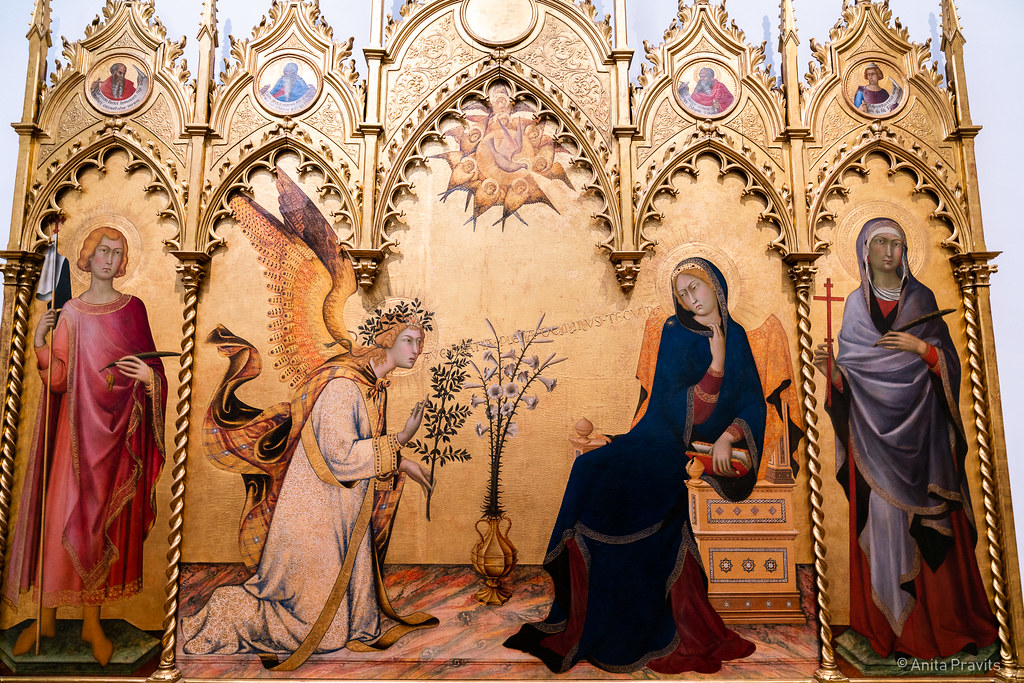 Simone Martini & Lippo Memmi: Annunciazione Con I Santi An… | Flickr 683_x_1024_jpg