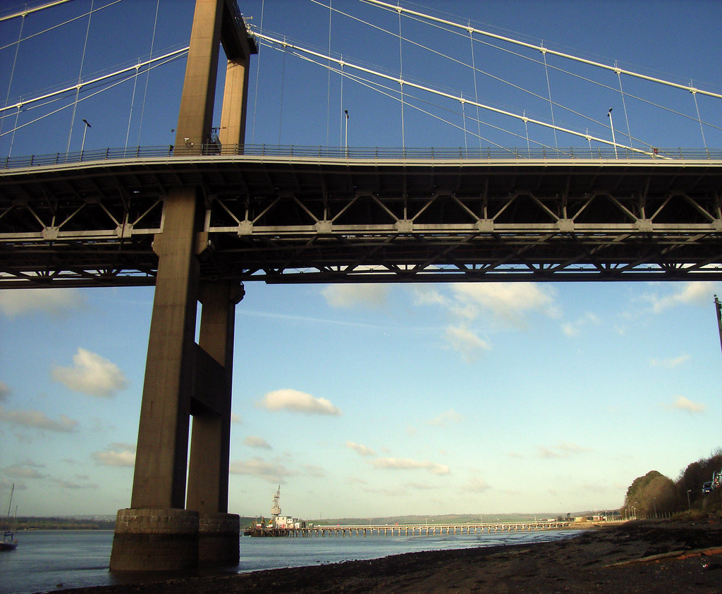 Tamar Bridges from Saltash Passage Plymouth 3rd February 2… Flickr