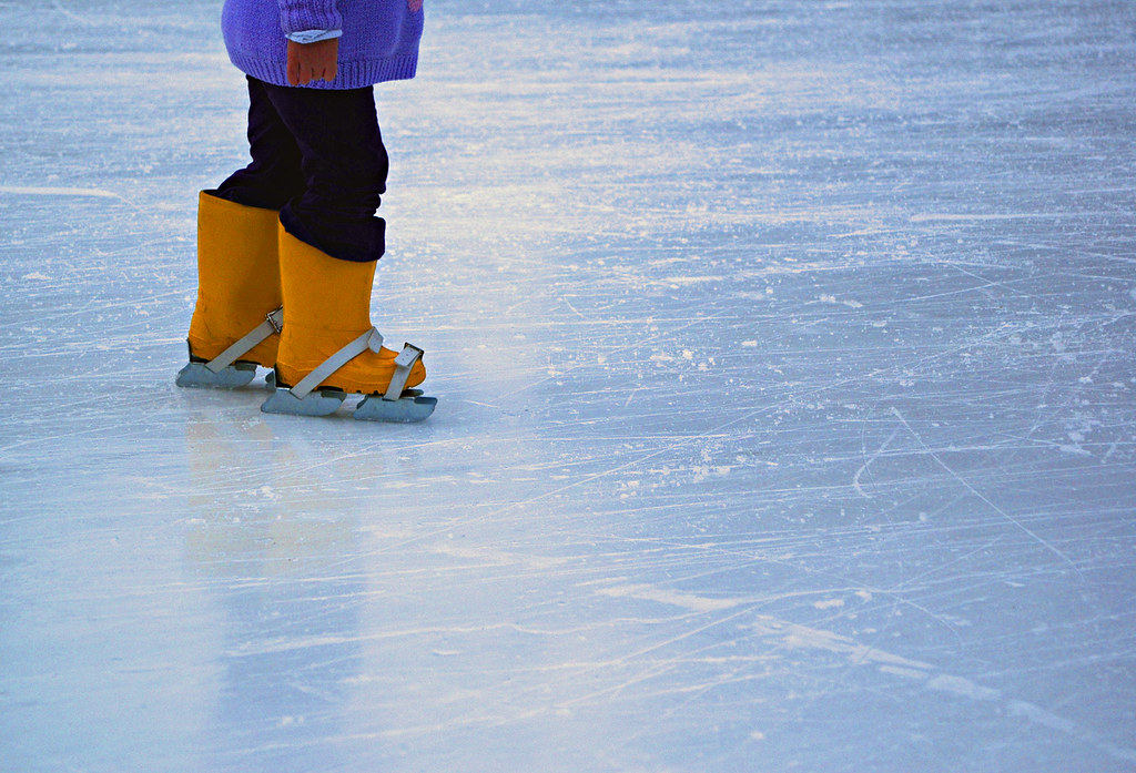 Learning to Ice Skate (part 2) Interesting old ice skates,… Flickr