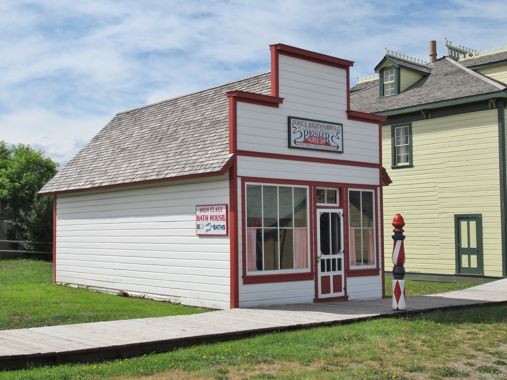 Fort Steele Heritage Town Pioneer Barber Shop Fort Steele,… Flickr