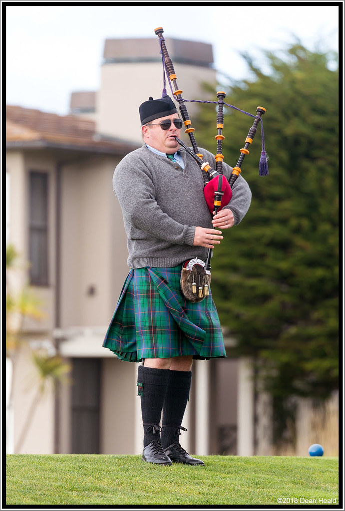Bagpiper at Spanish Bay Pebble Beach, CA 03 JUL 2018 Flickr
