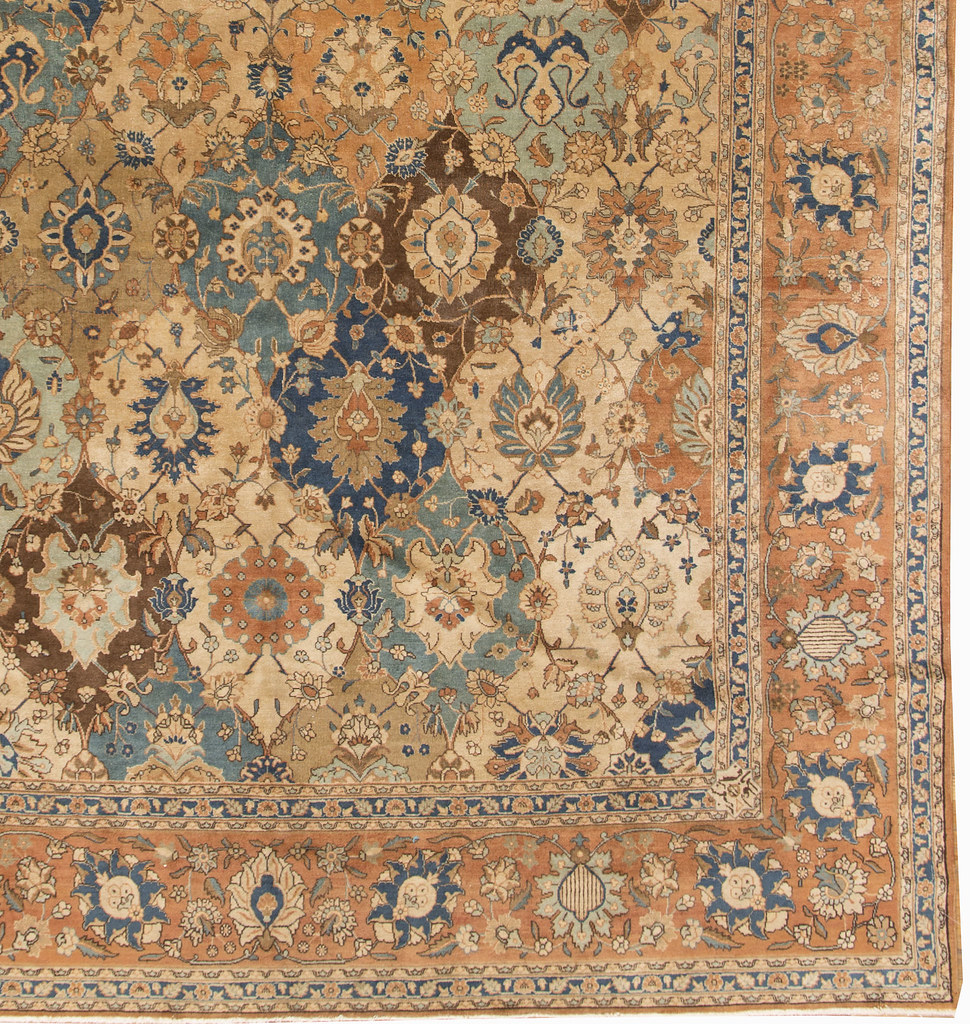 u1656antiquepersiantabrizrug5813 Lida Lavender Flickr