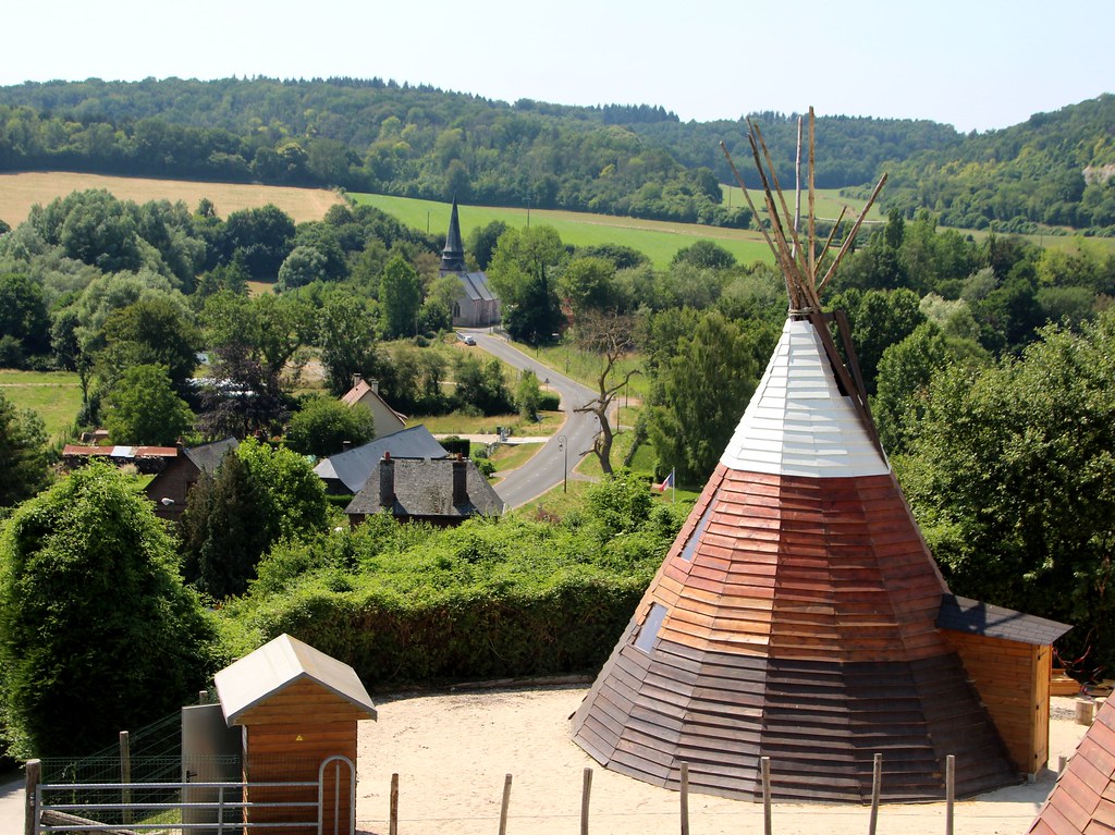 Muchedent Rêve de bisons Tipi Images de Normandie... et d'ailleurs