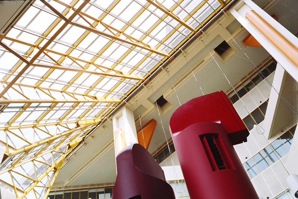 Place du Portage IV Rollei B35. Kodak Portra 160 Howard Sandler