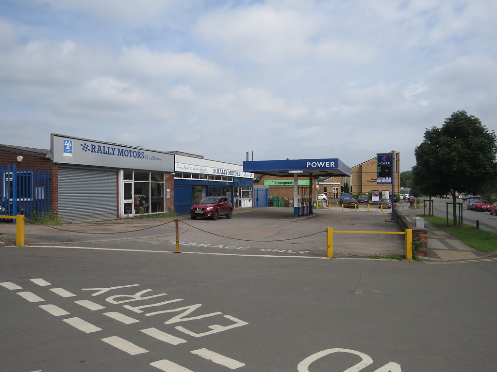 Ex Power & Burmah Rally Motors, Allestree, Derbyshire 1 Flickr