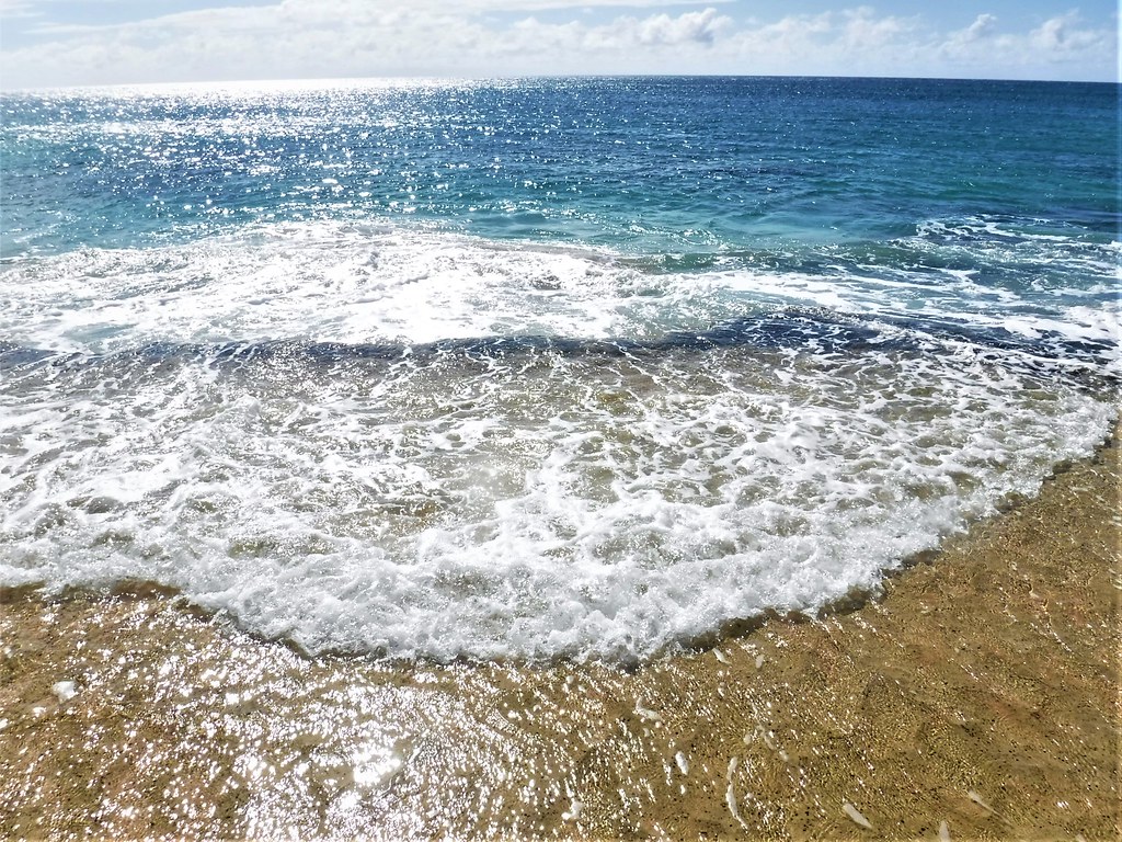 Tide cycle Papohaku Beach, west side of Molokai Island, Ha… Flickr