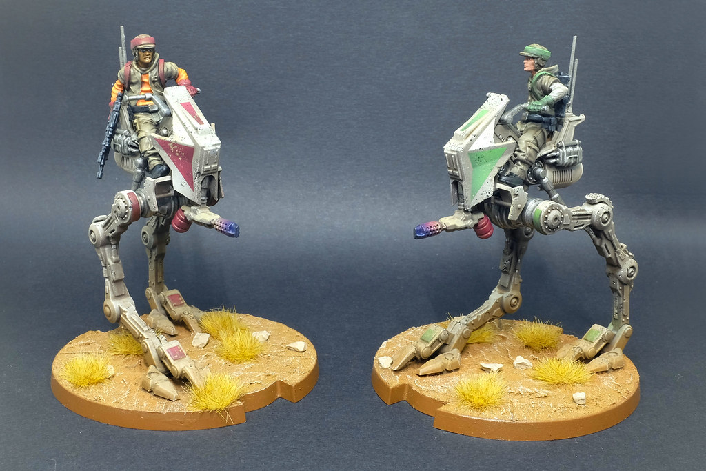 Assembly and painting of Star Wars Legion minis r/brushforhire