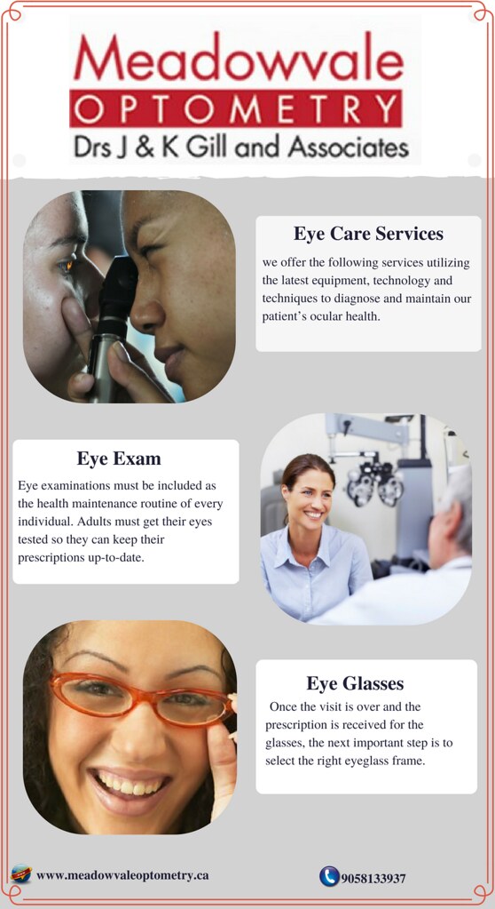 Eye Care Services in Mississauga At Meadowvale Optometry, … Flickr